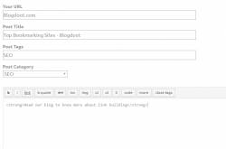Social Bookmarking Submission Sites 2018 | Blogdoot