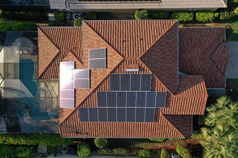 Solar Panels On Stone Coated Metal Tile Roofs - Florida Solar Design Group