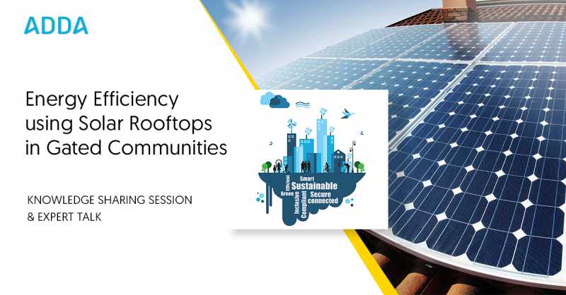 Solar Rooftop Panels In Apartments - Installation Cost And Benefits - ADDA BLOG