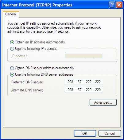 Solving Server Not Found And DNS Errors : 5 Free Fast DNS Servers