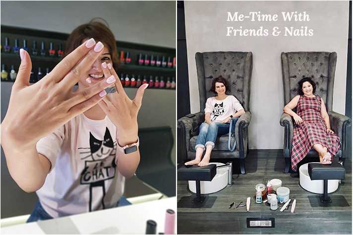 Some Me-Time With Friends & Nail Extensions! | Raising Karma