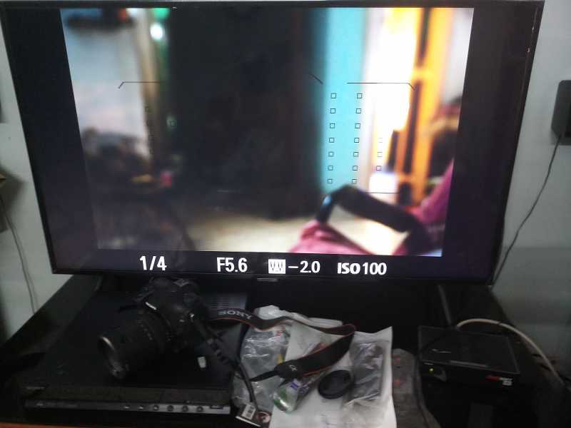 Sony A68, A99 Live View On Samsung LED Television (NU7100 Series) - The Customize Windows