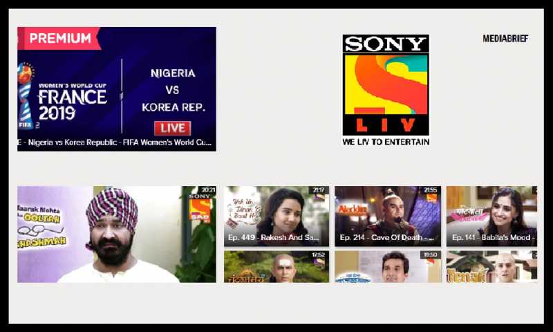 SonyLIV Adds UPI Option For Payment