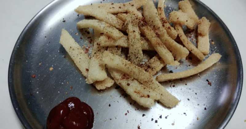 Sooji Ya Rava Ka French Fry (Bilkul Aloo Ke French Fry Jaisa) Recipe In Hindi 