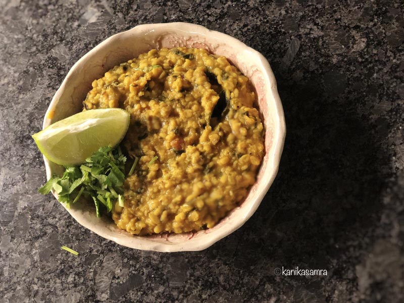 Sookhi Urad Aur Palak