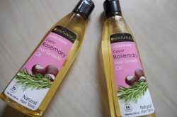 Soulflower cold pressed Castor Rosemary hair growth oil review