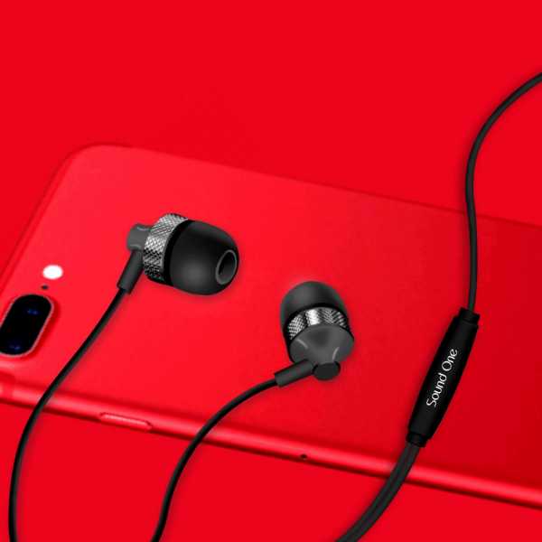 Sound One Launches In-Ear Stereo Bass E20 Earphones In India - GadgetDetail