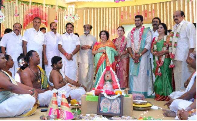 Soundarya Rajinikanth And Vishagan Vanangamudi