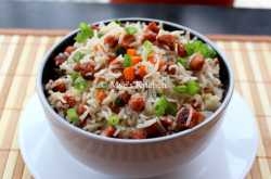 Soya Chunks Fried Rice / Meal Maker Recipes