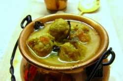 Soya chunks curry with coconut milk (without onion and garlic)