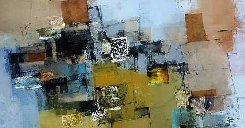 Spaces - Abstract Paintings By Smita Srivastava 
