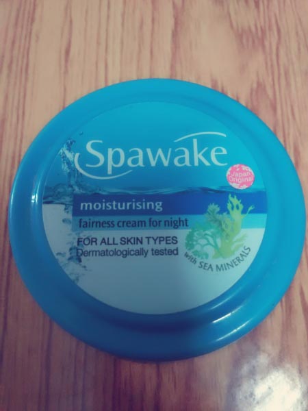 Spawake Moisturising Fairness Cream For Night !!