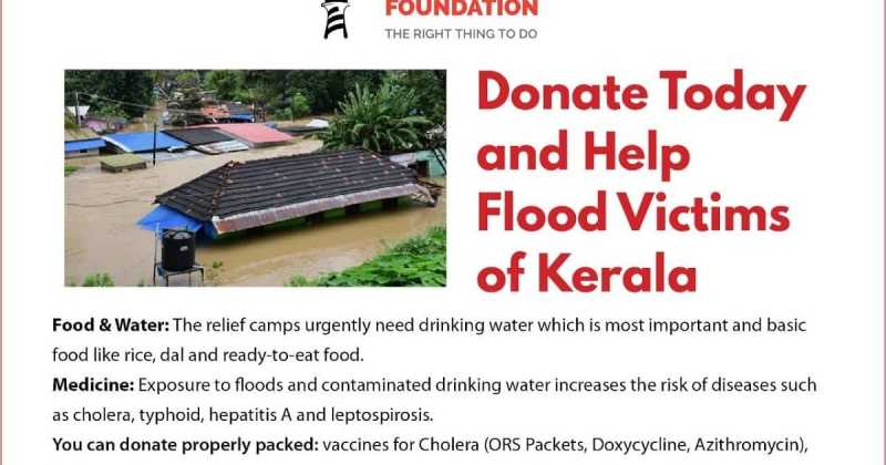 Special Opportunity For Mira Bhayandar Residents To Help #KeralaFlood Victims