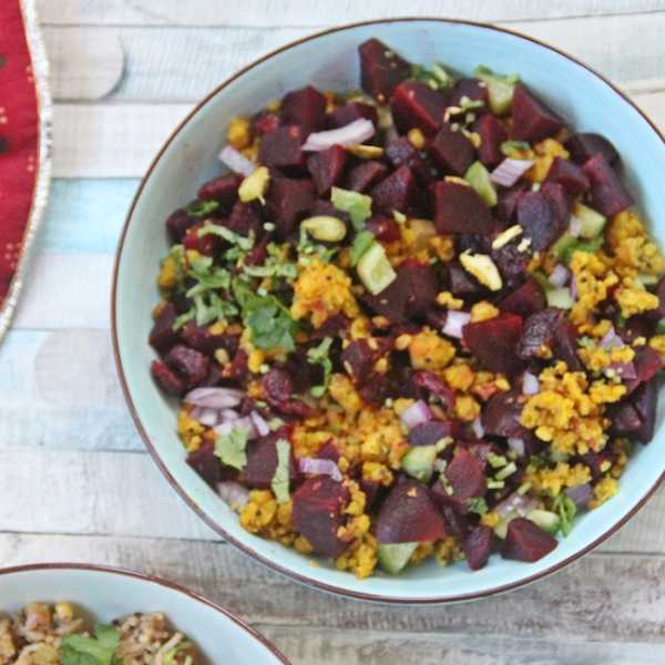 Spiced Lentil Salad With Beets And Pistachios - Spice Chronicles