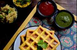 Spiced Savory Waffles | The best savory waffles | Recipes & You