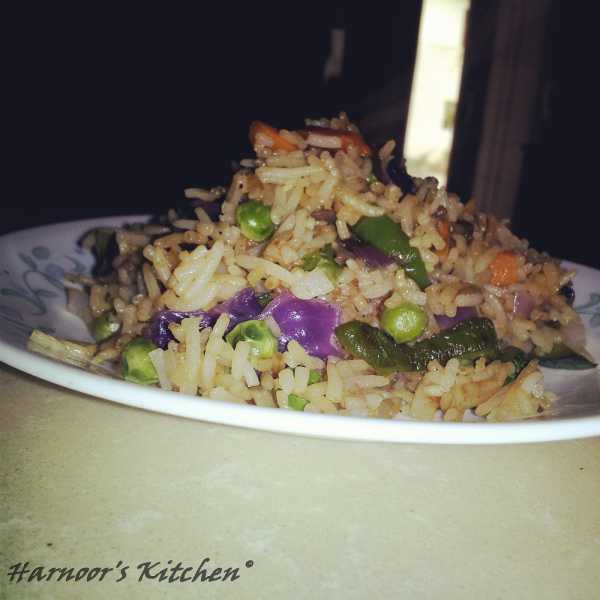 Spicy Egg Fried Rice