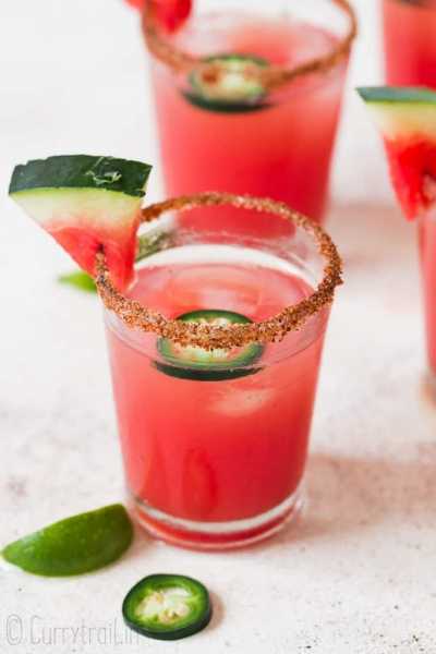 Spicy Watermelon Margarita