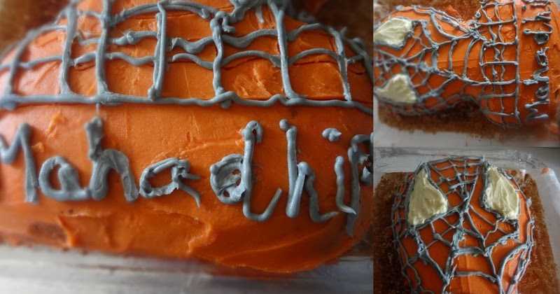 Spider Man Cake | Spiderman Chocolate Cake With Butter Cream | How To Make Spider Man Cake | How To Make Vanilla Butter Cream | Home Made Basic 