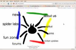 Spider’s New Home Page :)