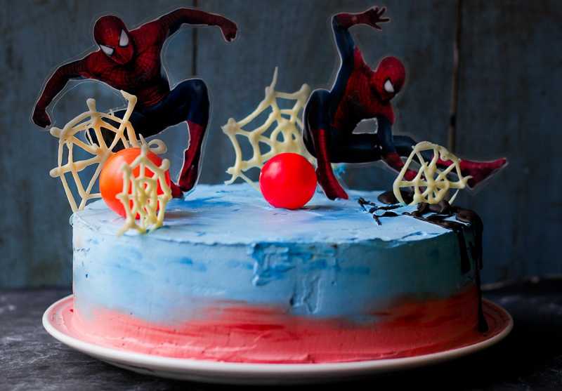 Spiderman Cake