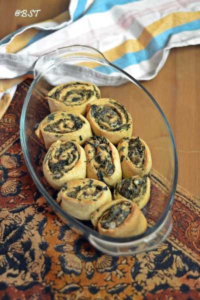 Spinach Labneh Rolls - The Big Sweet Tooth