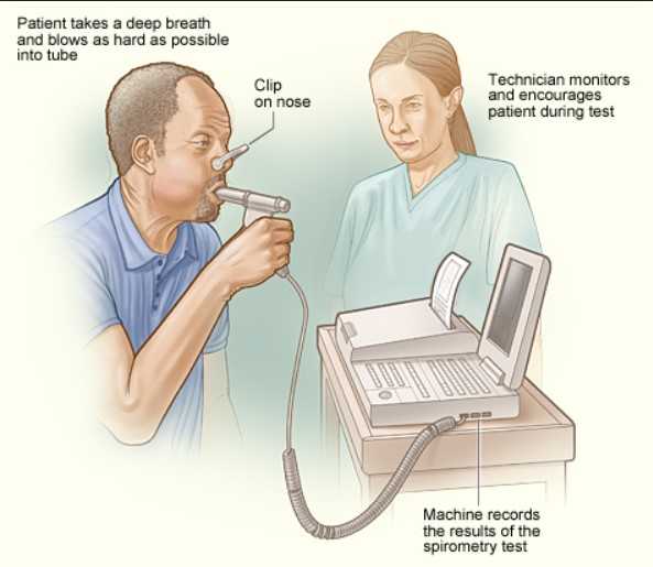 Spirometry Procedure, Principle, Test Results And Normal Values - Medical Study Zone
