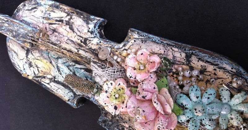 Spring Inspired Altered Art 