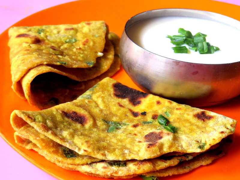 Spring Onion Chapathi