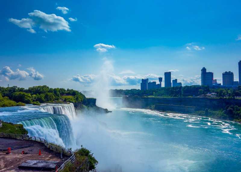 Standing Right Under The NIAGARA FALLS - Maid Of The Mist!