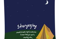 Stargazing.