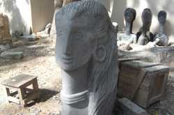 Statues at Lalit Kala Academy, Chennai