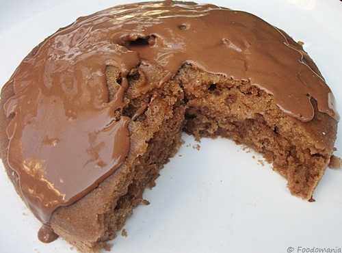 Steamed Chocolate Cake ~ A Healthy Treat!