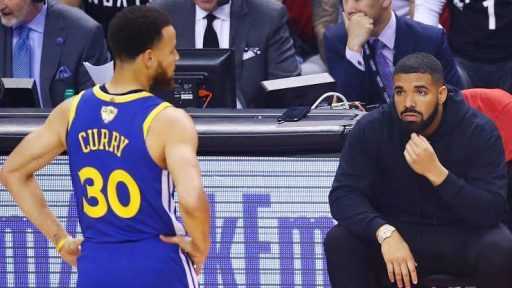 Steph Curry Congratulates Drake Via FaceTime After Raptors Win - SoundNobs.com