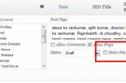 Sticky posts in Wordpress