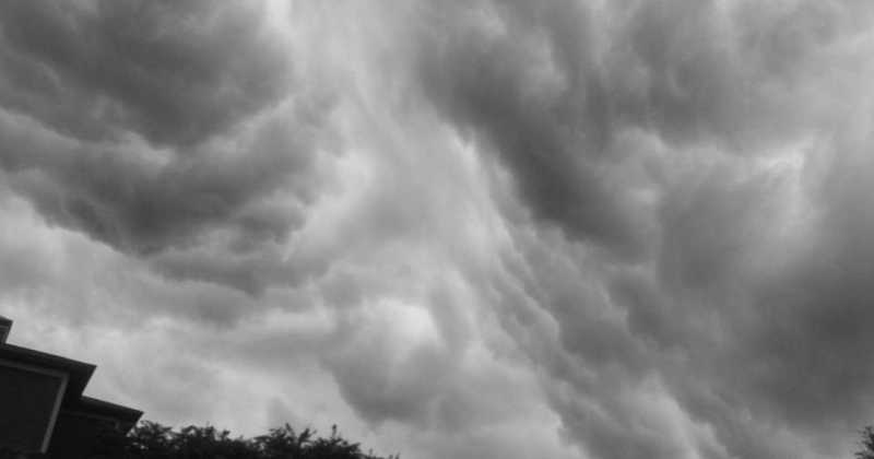 Storm Cloud Formations Today (10/09/2018)