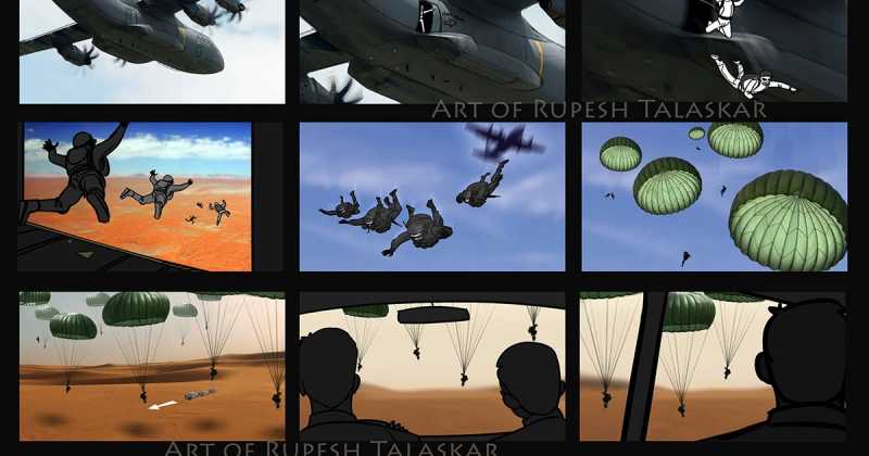 Storyboard‬ For Bollywood Film ‪Welcome Back‬ 2015