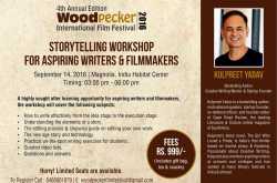 Storytelling Workshop for Aspiring Writers and Young Filmmakers 