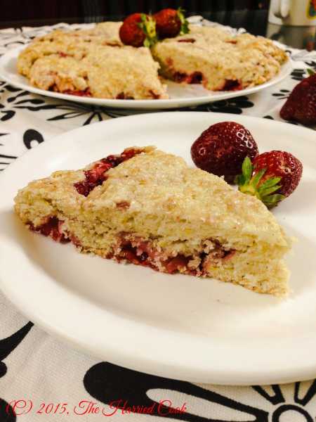 Strawberries & Cream Scones
