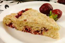 Strawberries & Cream Scones