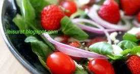 Strawberry Spinach Salad