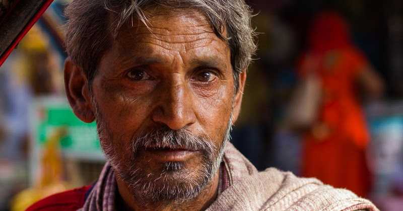 Street Portrait, Jaipur.