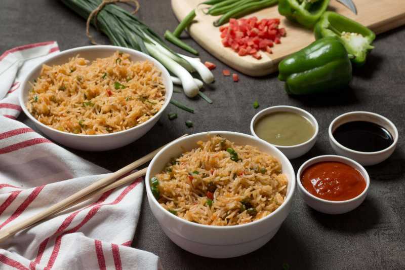 Street Style - Instant Fried Rice Recipe - Indian Vegetarian Recipes By Siddhi - Quick Recipes & Cooking Ideas