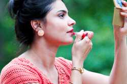 Striped Maxi with Orange