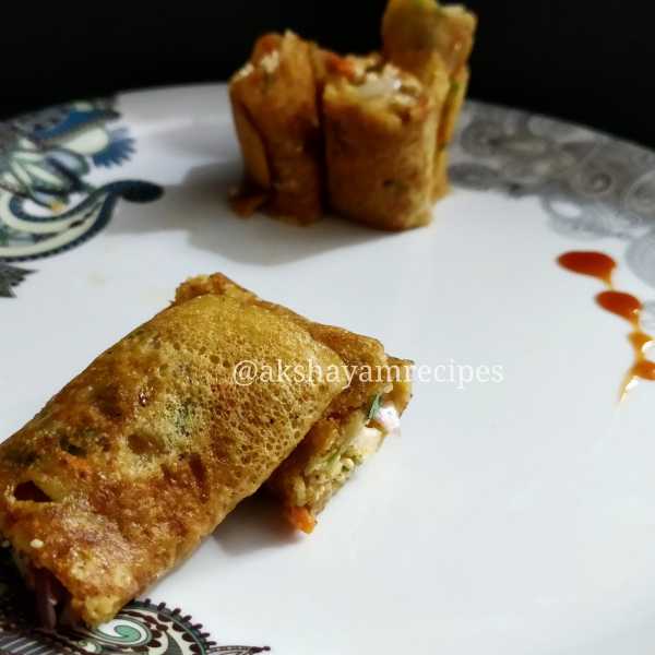 Stuffed Atta Pancake