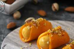 Stuffed Mango Sandesh