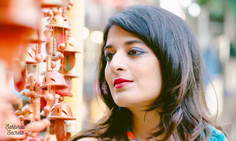 Style A Sari With A Tank Top For Diwali Ft Jaypore Sari, Promod Top