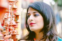 Style A Sari With A Tank Top For Diwali ft Jaypore Sari, Promod Top