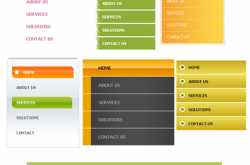 Styled Menus - 35 PSD’s for $5