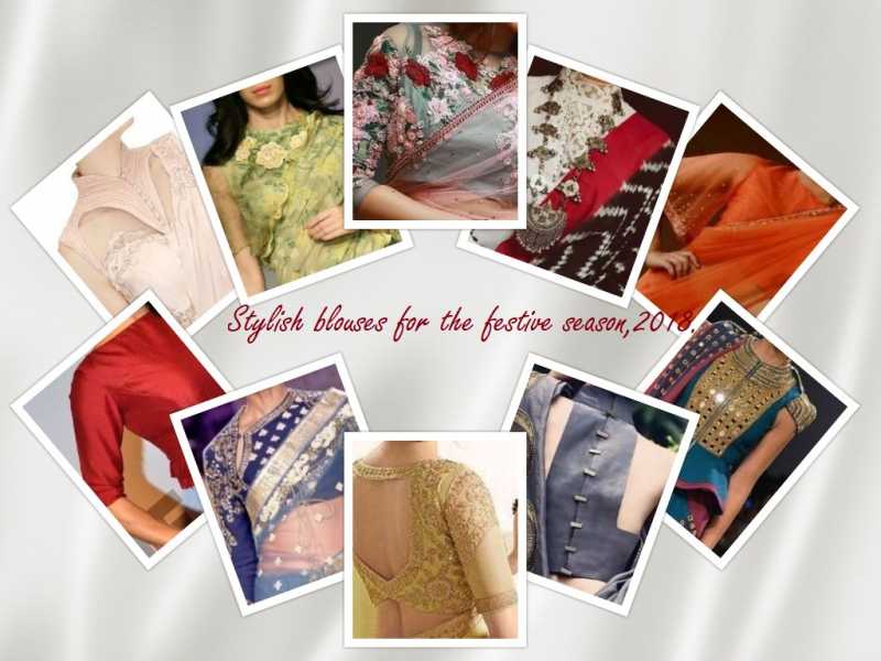 Stylish Saree Blouse Designs For The Six Yard Wonder - Sarah