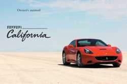 Subaru Bali: Ferrari California Owners Manual 2008 - 2013